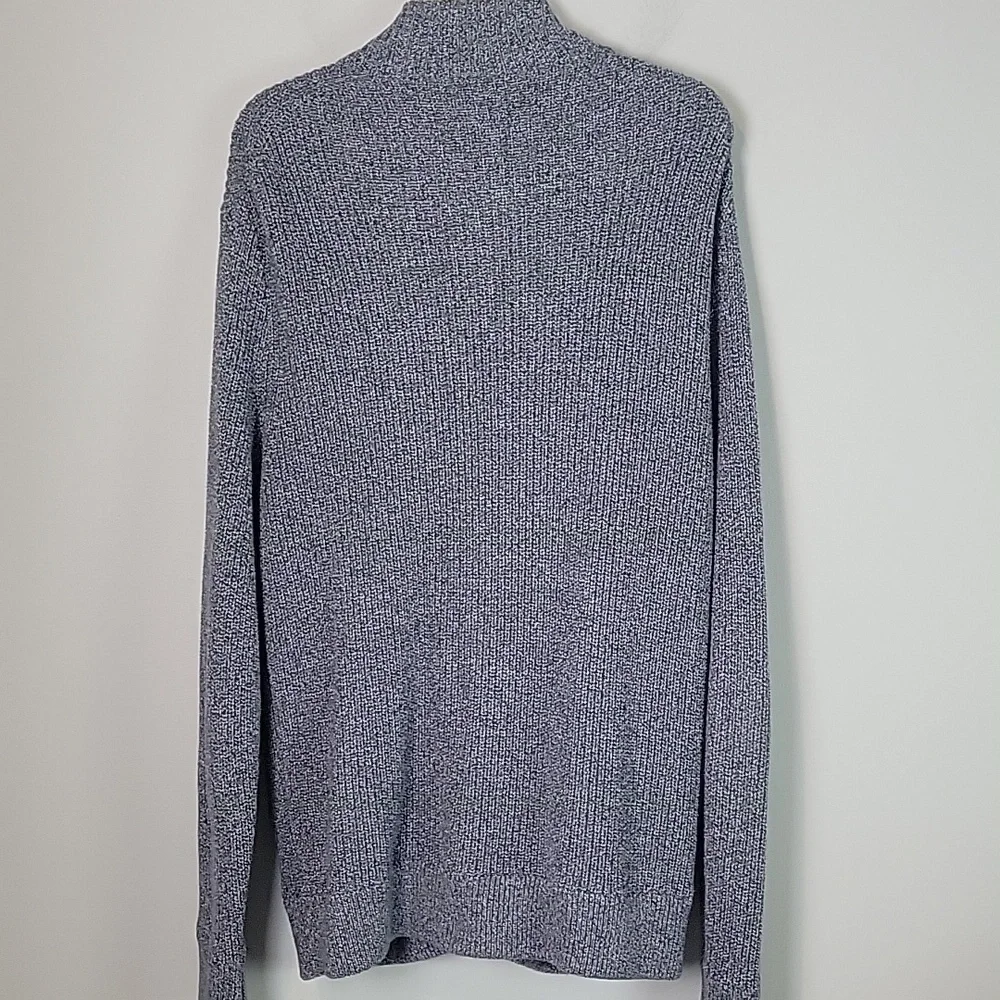 J. Crew Blue All Cotton Cardigan Sweater Mens Size Large AC835